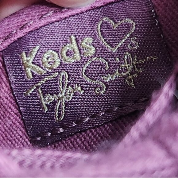 Keds x Taylor Swift Champion Gold  Black Polka Dot Low Top Sneakers Size 7 - Picture 12 of 14